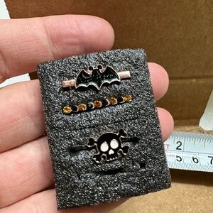 Apple Watch 3pc band charms Halloween Bat Skull NWOT